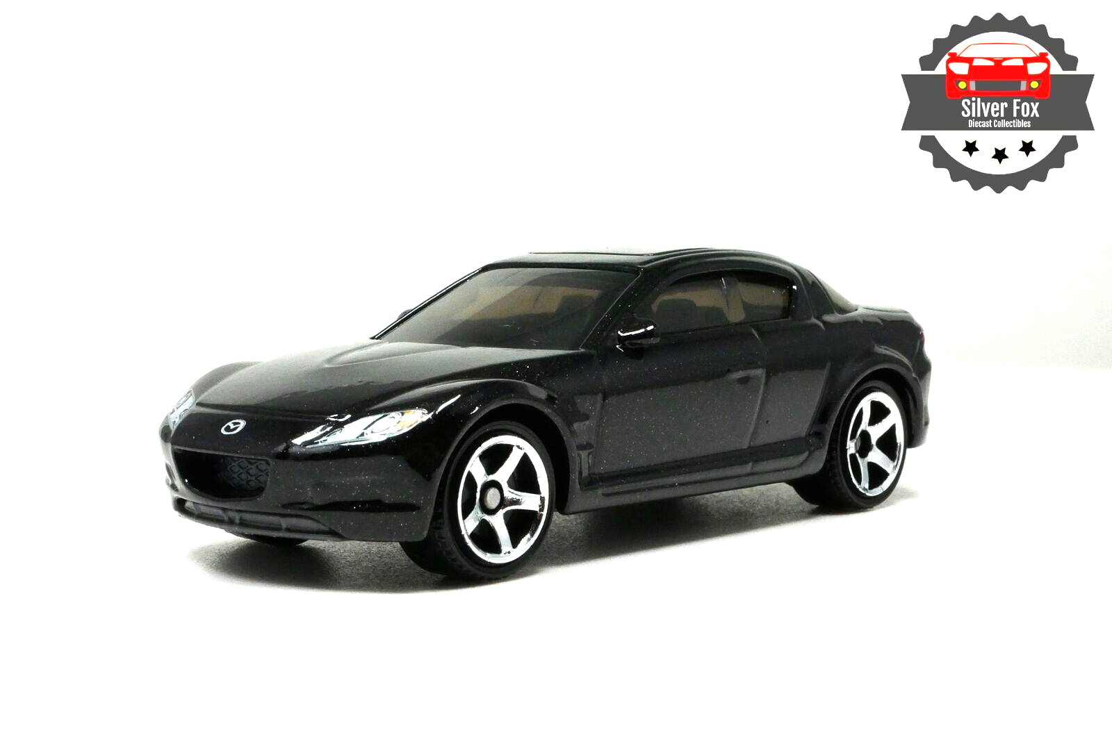 2004 MAZDA RX-8 BLACK TWIN ROTOR 1.3L 1:64 SCALE COLLECTOR MODEL DIECAST CAR
