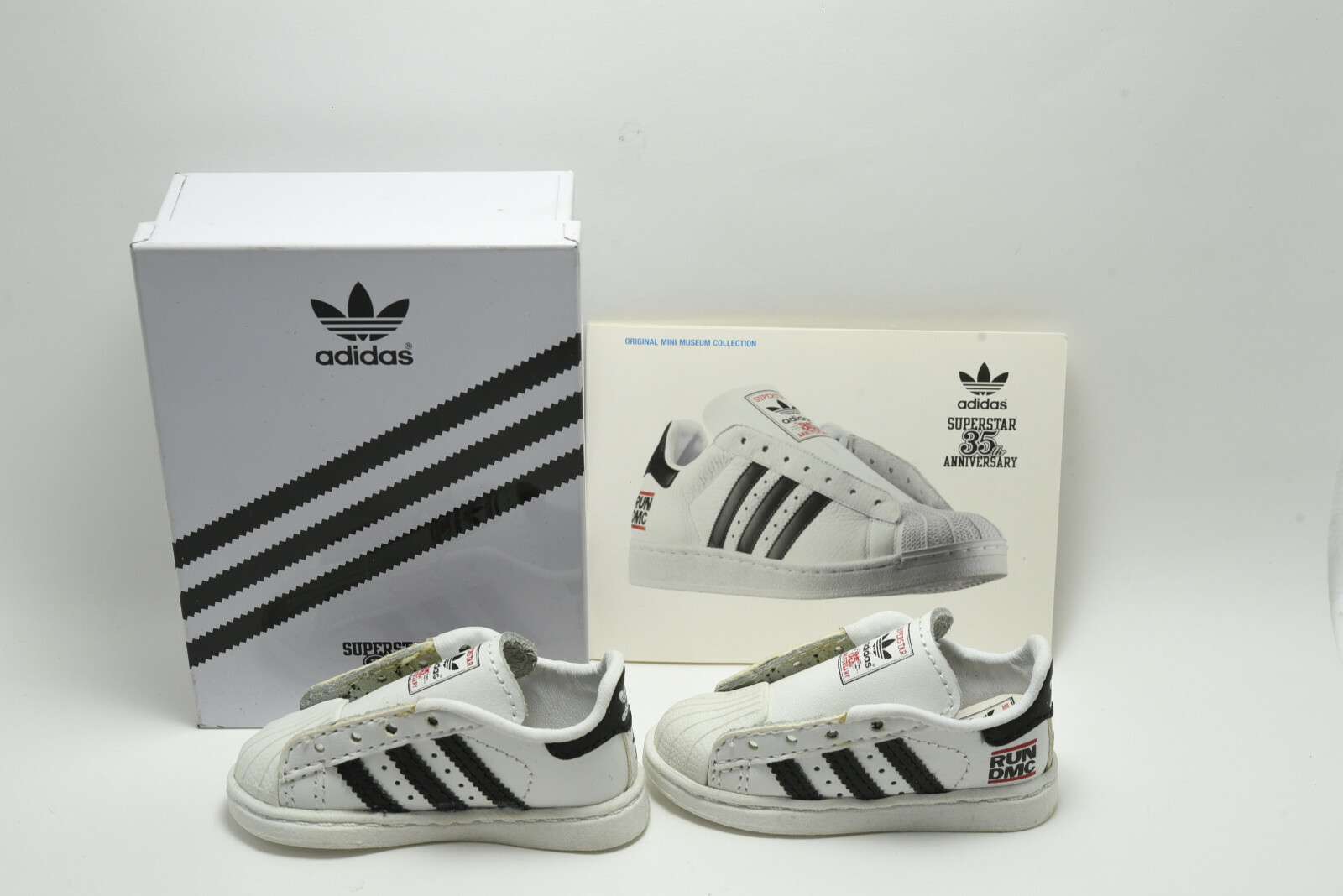 Adidas Superstar 35th Anniversary Mini Museum Collection RUN DMC -RARE  Miniature | eBay