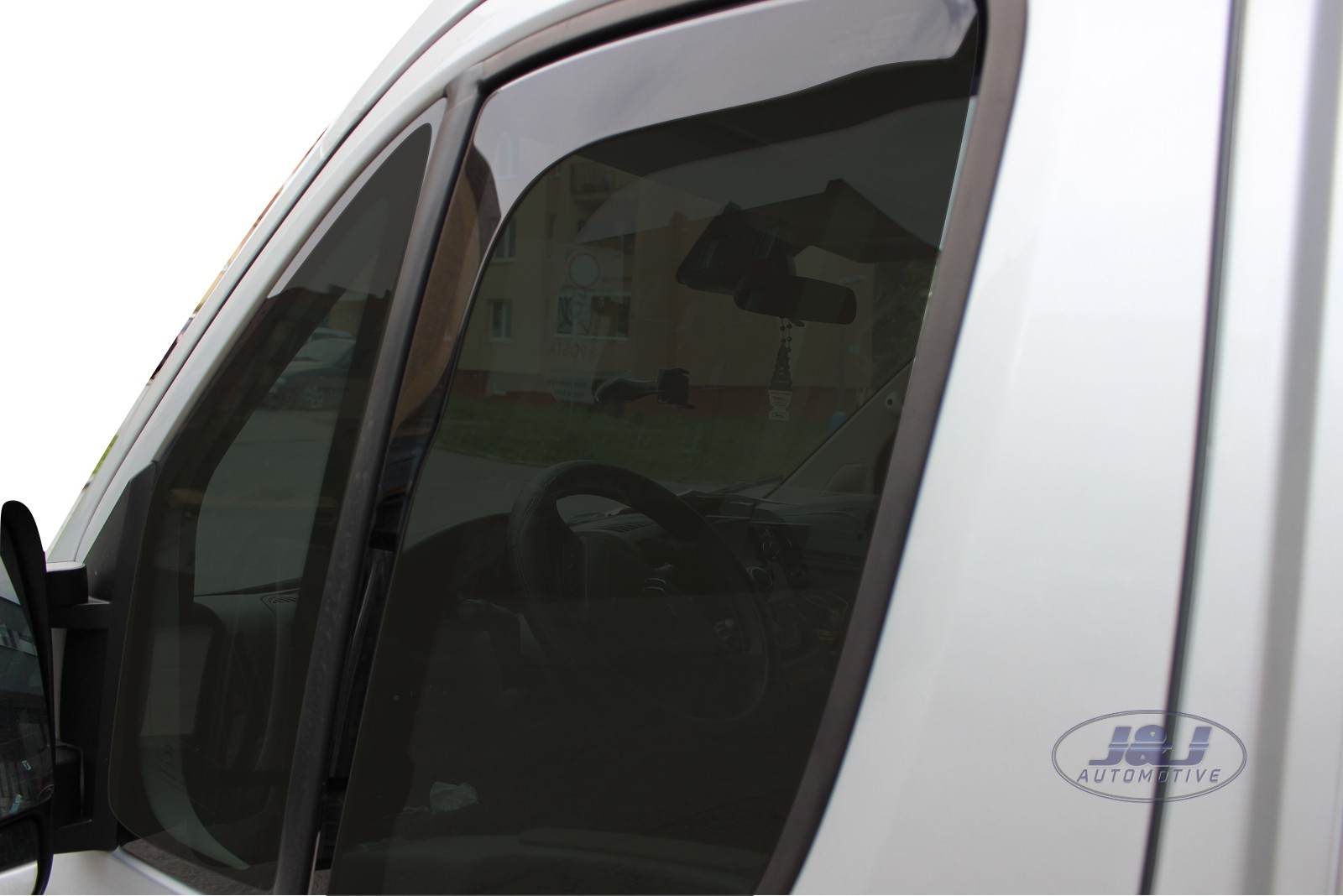 DFI15147 FIAT DUCATO 2014 up wind deflectors 2pc set Internal fit