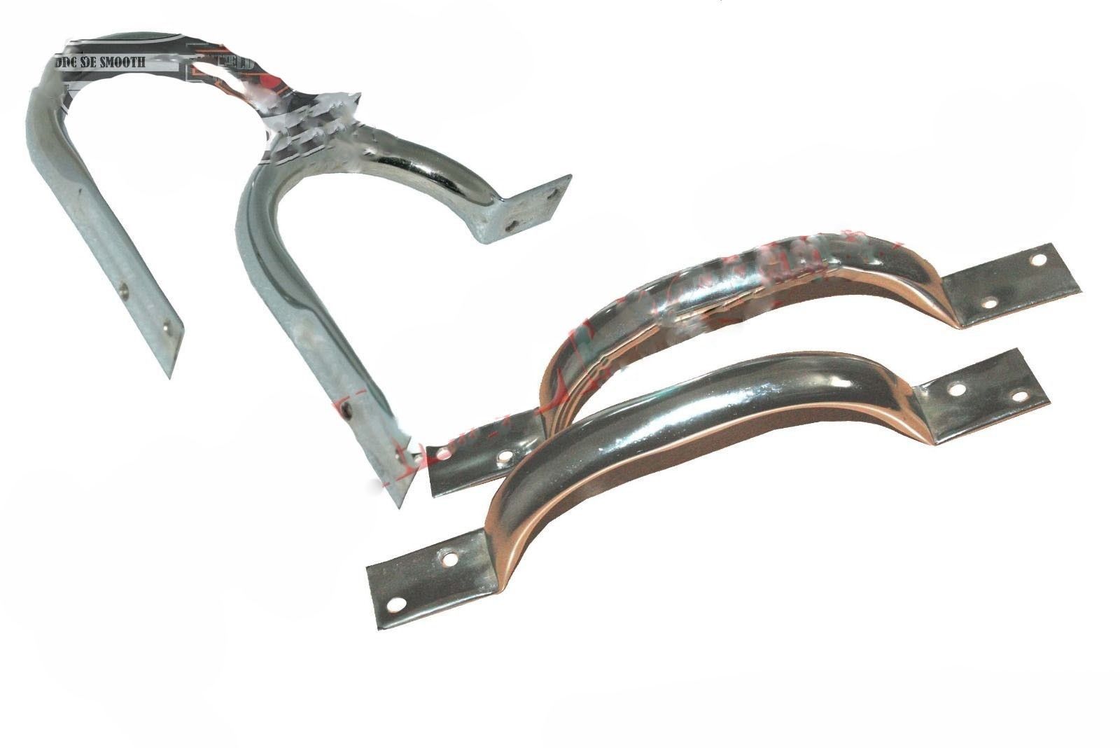 Side &Rear Body Lifting Grip Handle 4 Units Chrome For Willys 41-45 MB Jeeps 