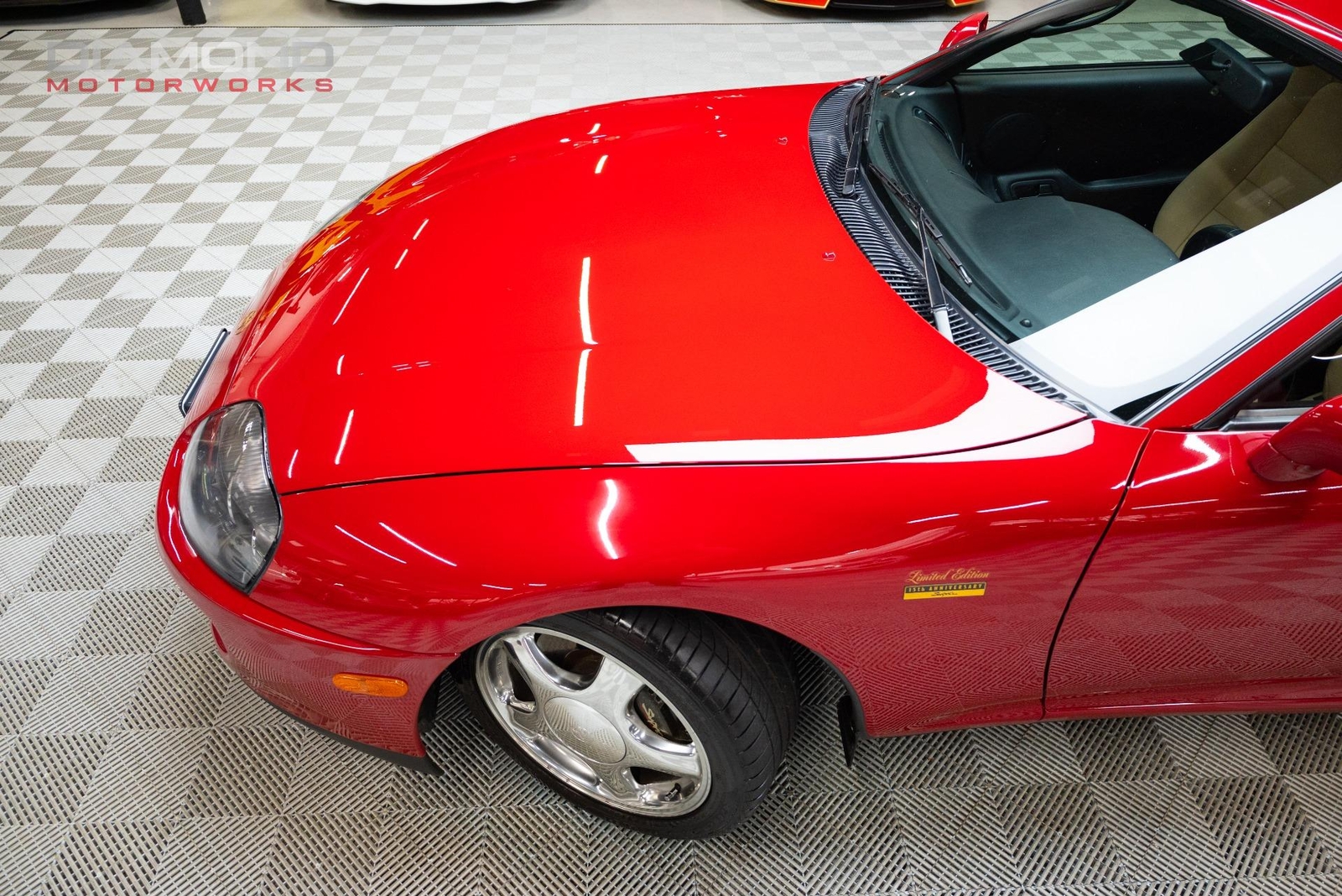 1997 Toyota Supra Turbo 15th Anniversary 41513 Miles Renaissance Red