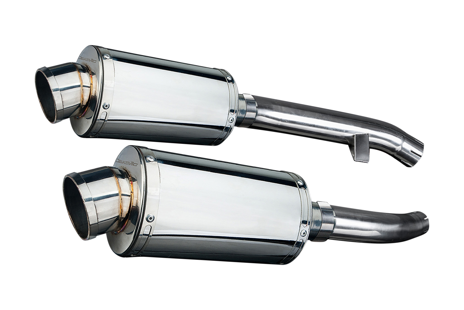 Yamaha FJR1300 Delkevic Slip On 9" Stainless Steel Oval Muffler Exhaust