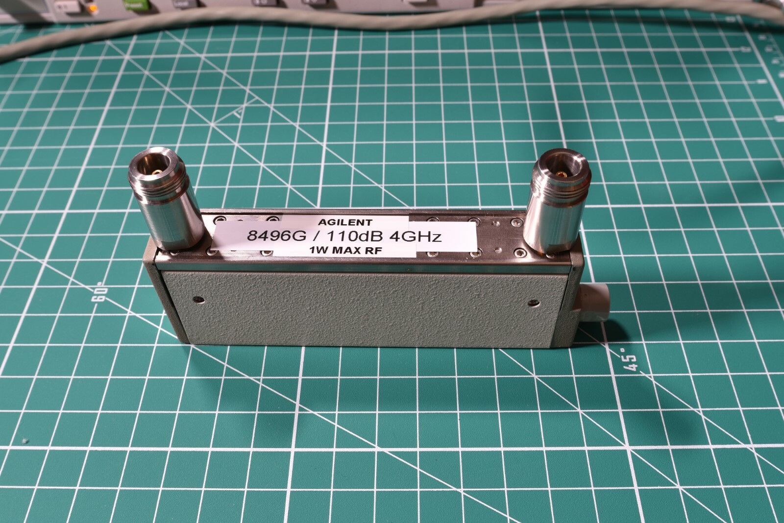 Agilent 8496G Attenuator (HP/Keysight) 110dB 4GHz - Working Agilent 8496G Attenuator (HP/Keysight) 110dB 4GHz - Working