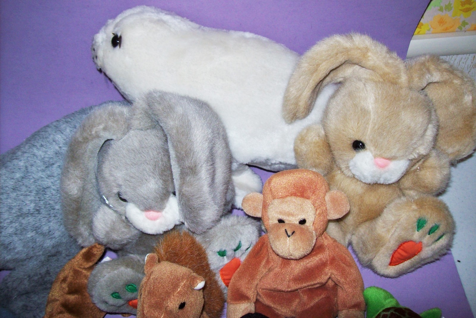 Lot of 12 Plush Animals