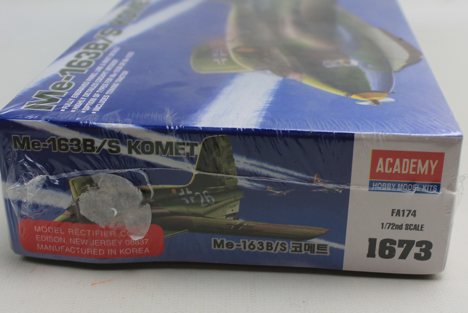 Academy Hobby Model Kits Me-163B/S Komet 1:72 Scale Model Kit