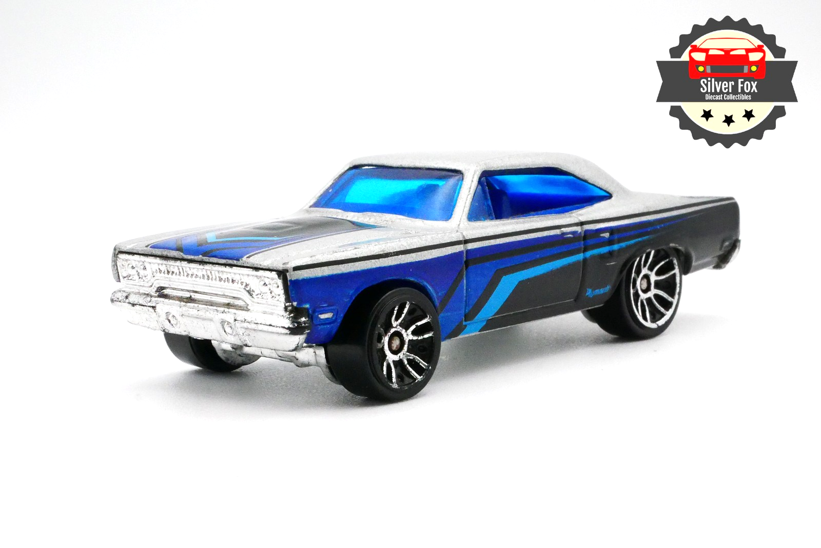 1970 PLYMOUTH ROADRUNNER MUSCLE GRAY 1/64 SCALE DIECAST COLLECTOR MODEL CAR