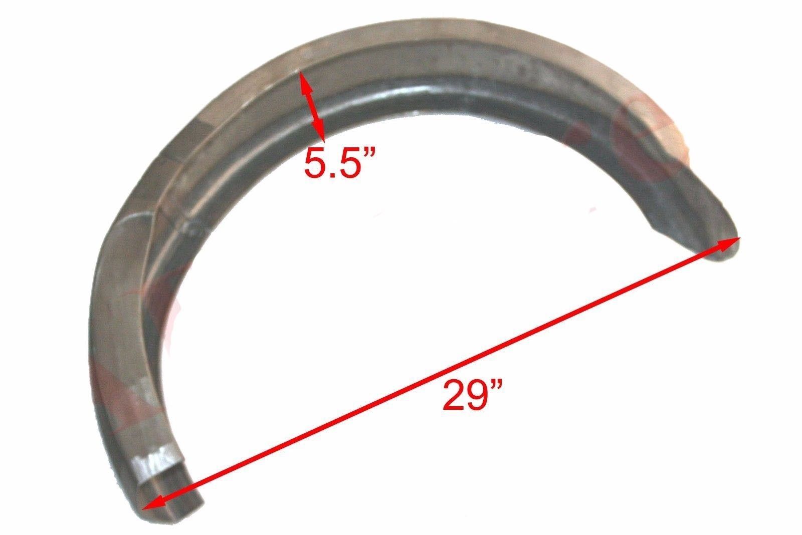 For Norton Dominator Model 7 Front & Rear Mudguard Fenders Raw Steel 1950 