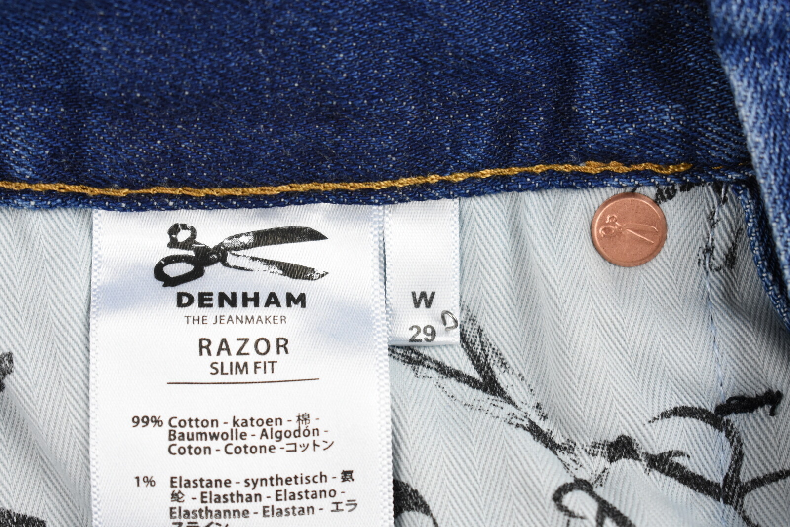 RRP 149 DENHAM RAZOR Men's W29/L32 