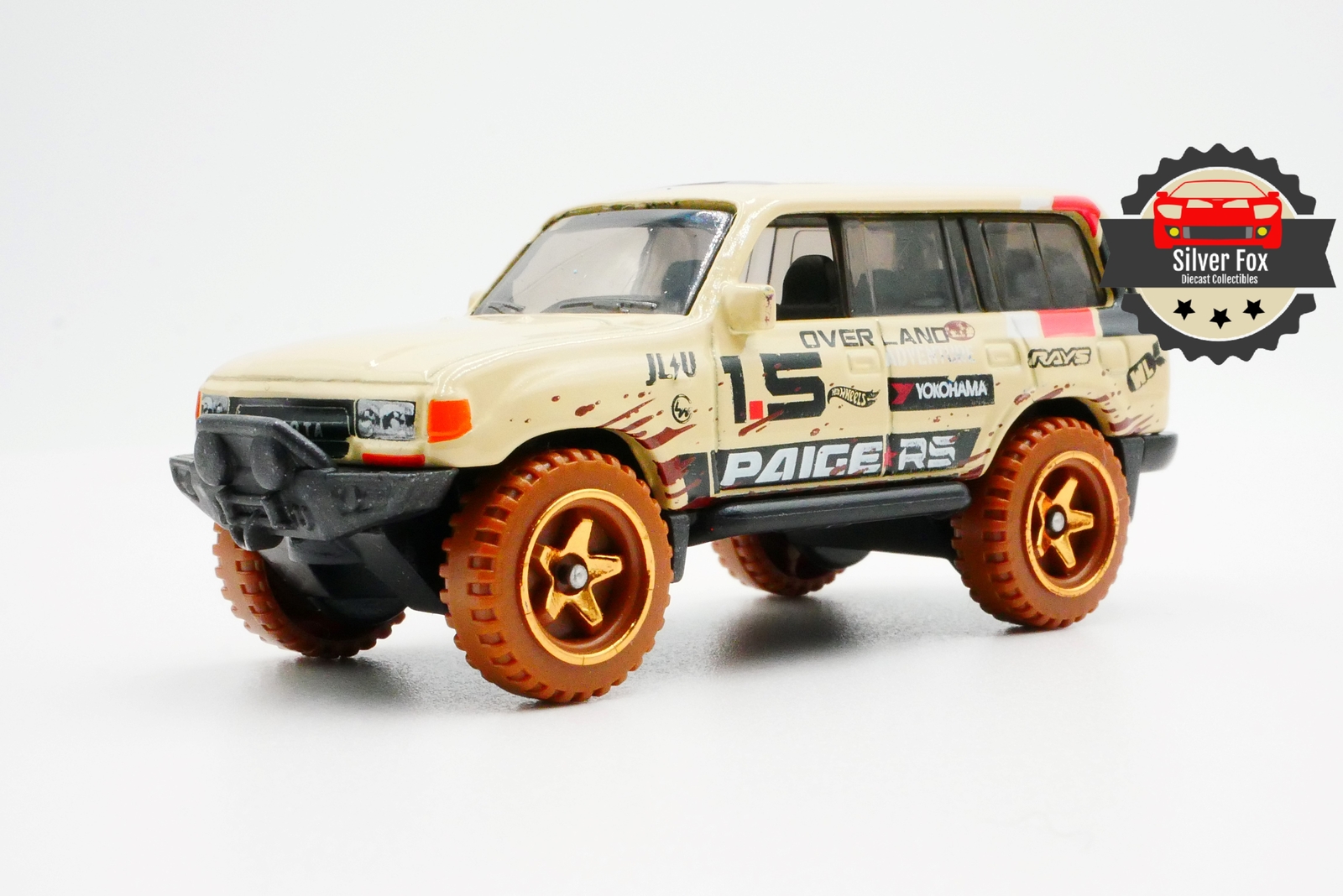 1990 TOYOTA LANDCRUISER 80 OFF ROAD 4X4 1:64 SCALE DIECAST COLLECTOR MODEL CAR