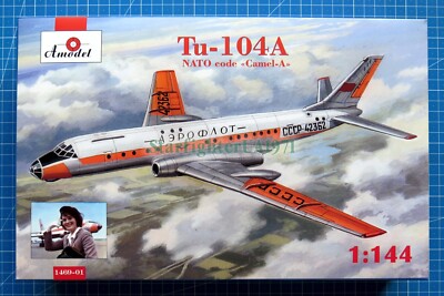 1/144 Tupolev Tu-104A (Amodel 1469-1)