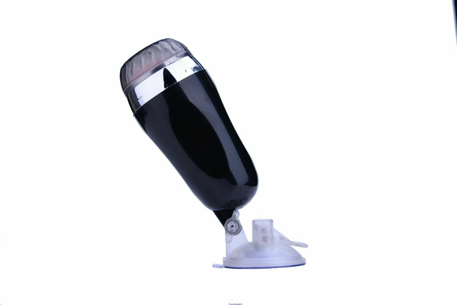 Male Vibrating Pussy Flesh Cup Hands Free Masturbator FREE BULLET  - Picture 8 of 9
