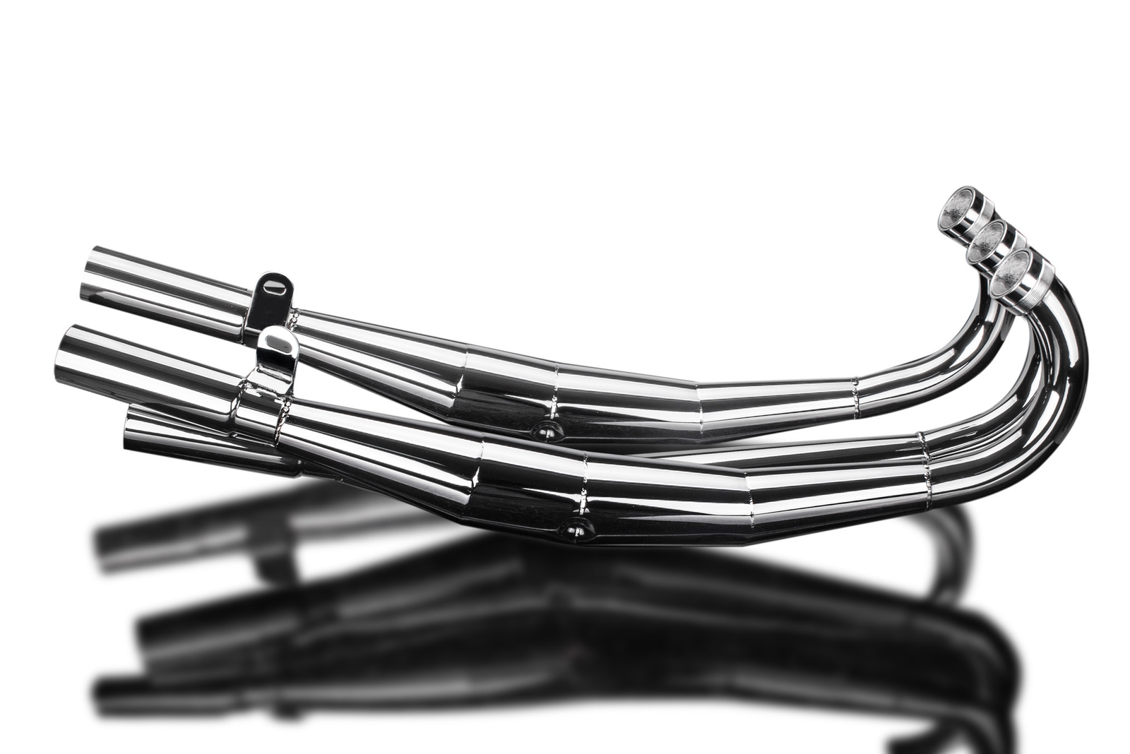 Suzuki GT750 Delkevic Full 33 Chrome Performance Expansion Chamber 7478 eBay