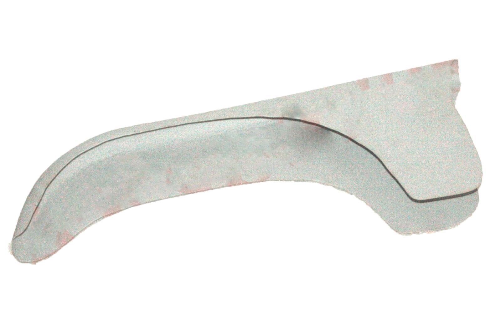 For Norton 16H Frame Rear Chain Guard Chain Cover Raw Steel Bare Metal 