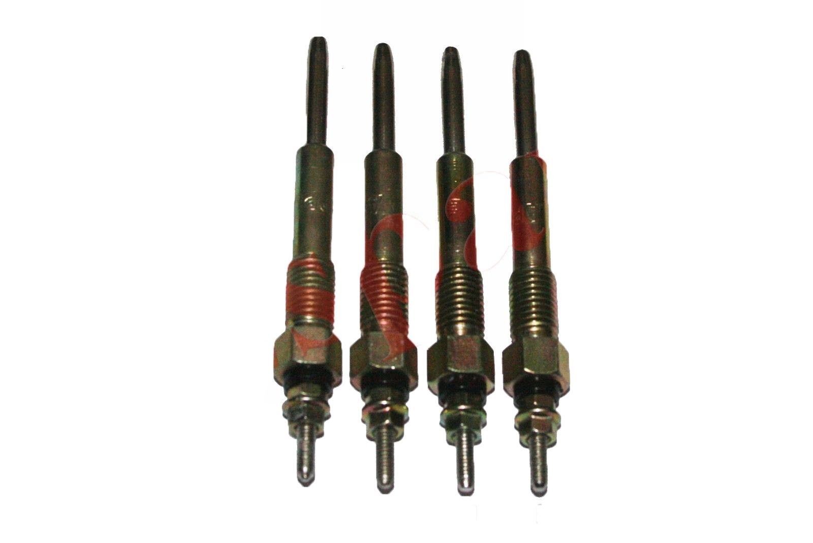 Engine Heater Glow Plugs Set of 4 Units for Isuzu Ambassador Cars 