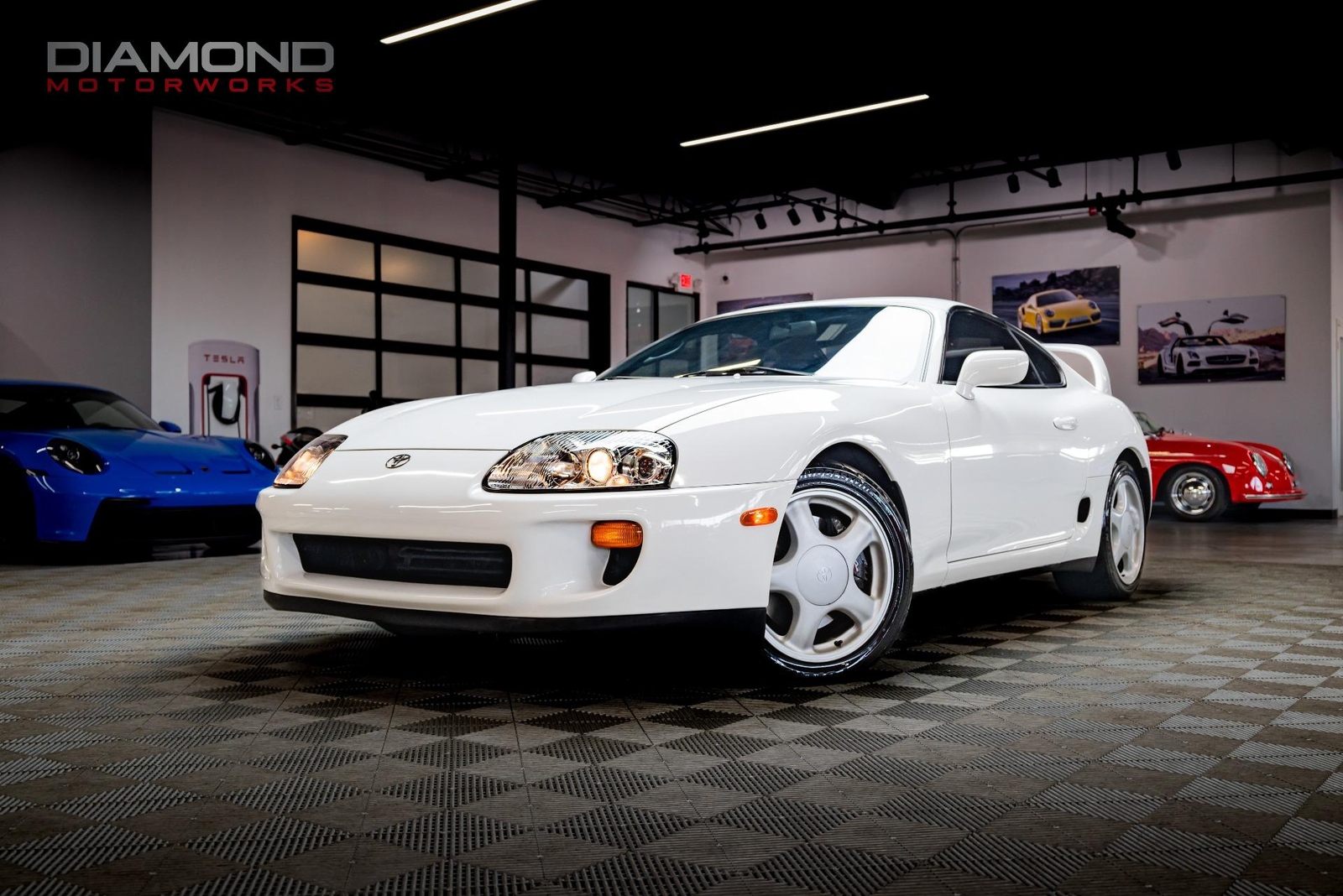 1993 Toyota Supra Turbo 87270 Miles Super White Hatchback Inline 6 3.0L 2JZ Twin