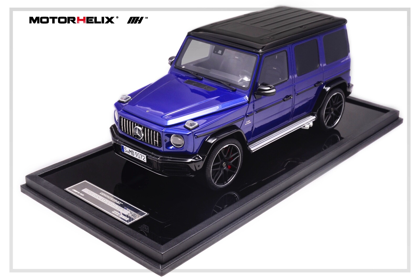 メルセデスベンツMotorhelix AMG G63ミニカー 1/64 1/64 Motorhelix Mercedes-Benz Mercedes G-Class G-Klasse G63