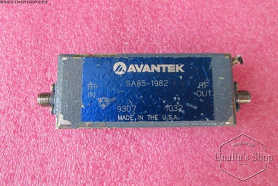 SA85-1982 1.7-8.2GHz 45dB SMA Low noise microwave power amplifier