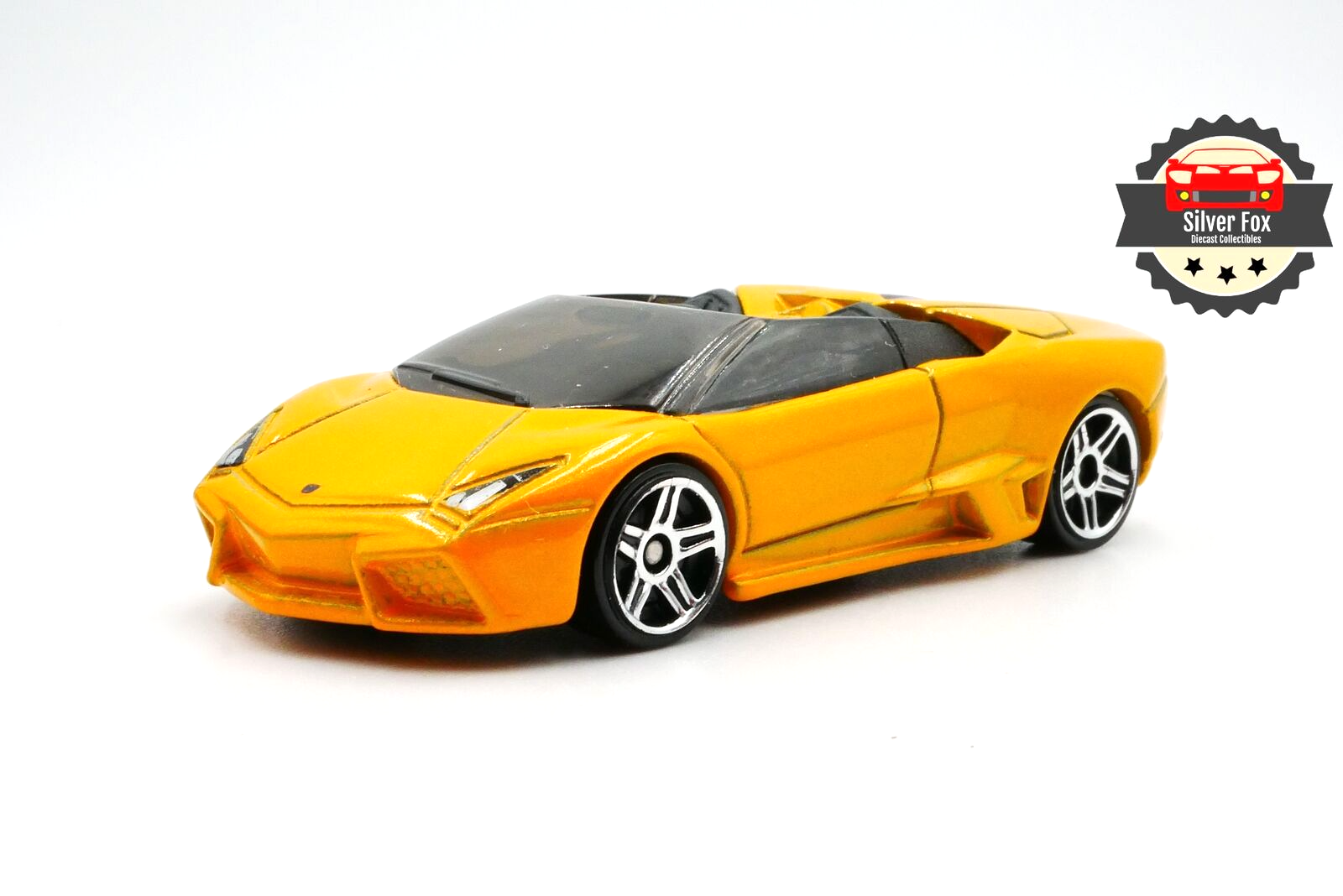 2007 LAMBORGHINI REVENTON ROADSTER YELLOW 1:64 SCALE DIECAST COLLECTOR MODEL CAR