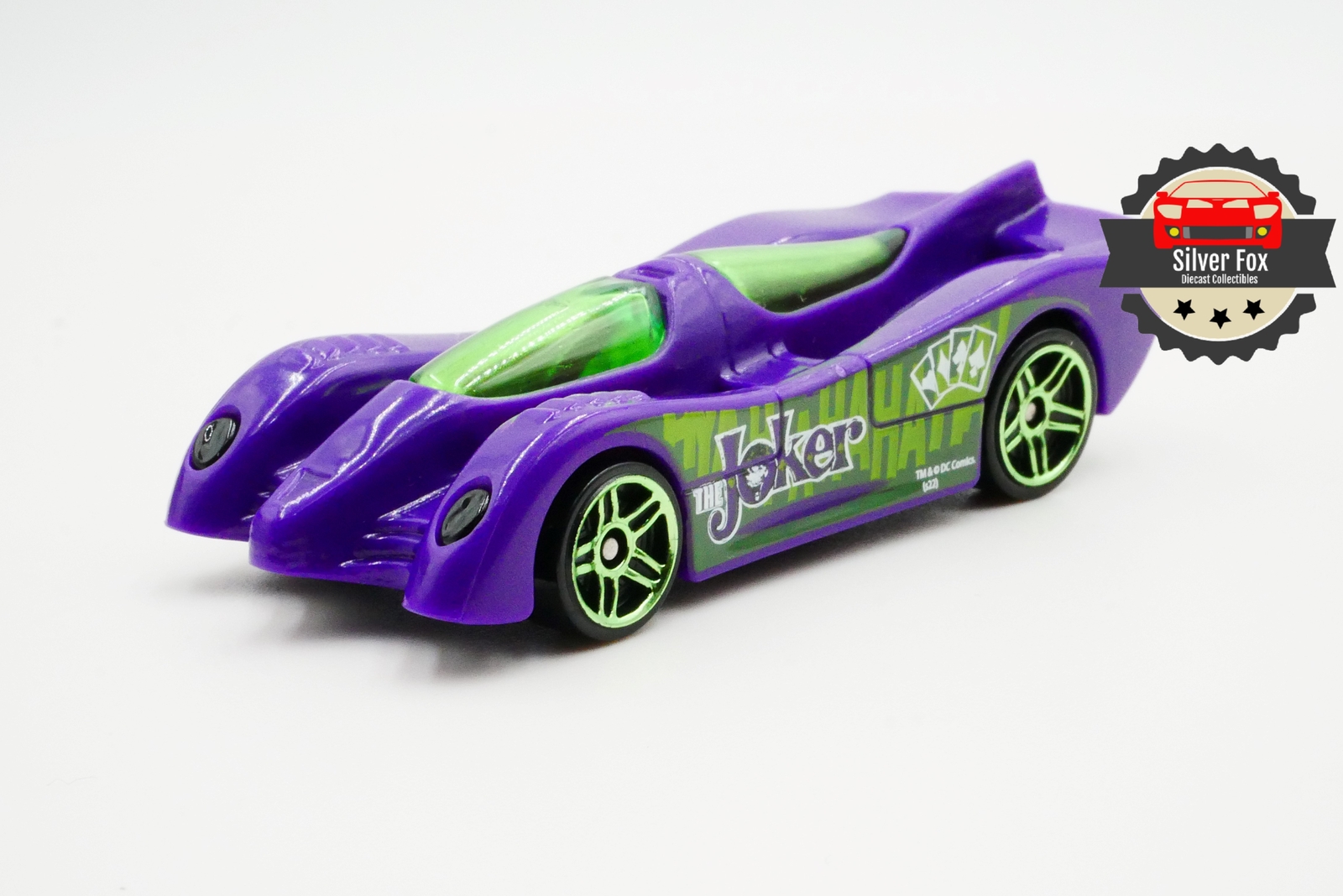 POWER PISTONS JOKER DC COMICS 1:64 SCALE DIECAST COLLECTOR MODEL CAR