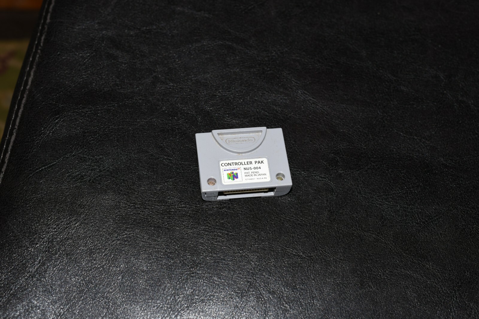 Official Nintendo 64 N64 Controller Pak Pack NUS-004 Memory Card OEM Authentic