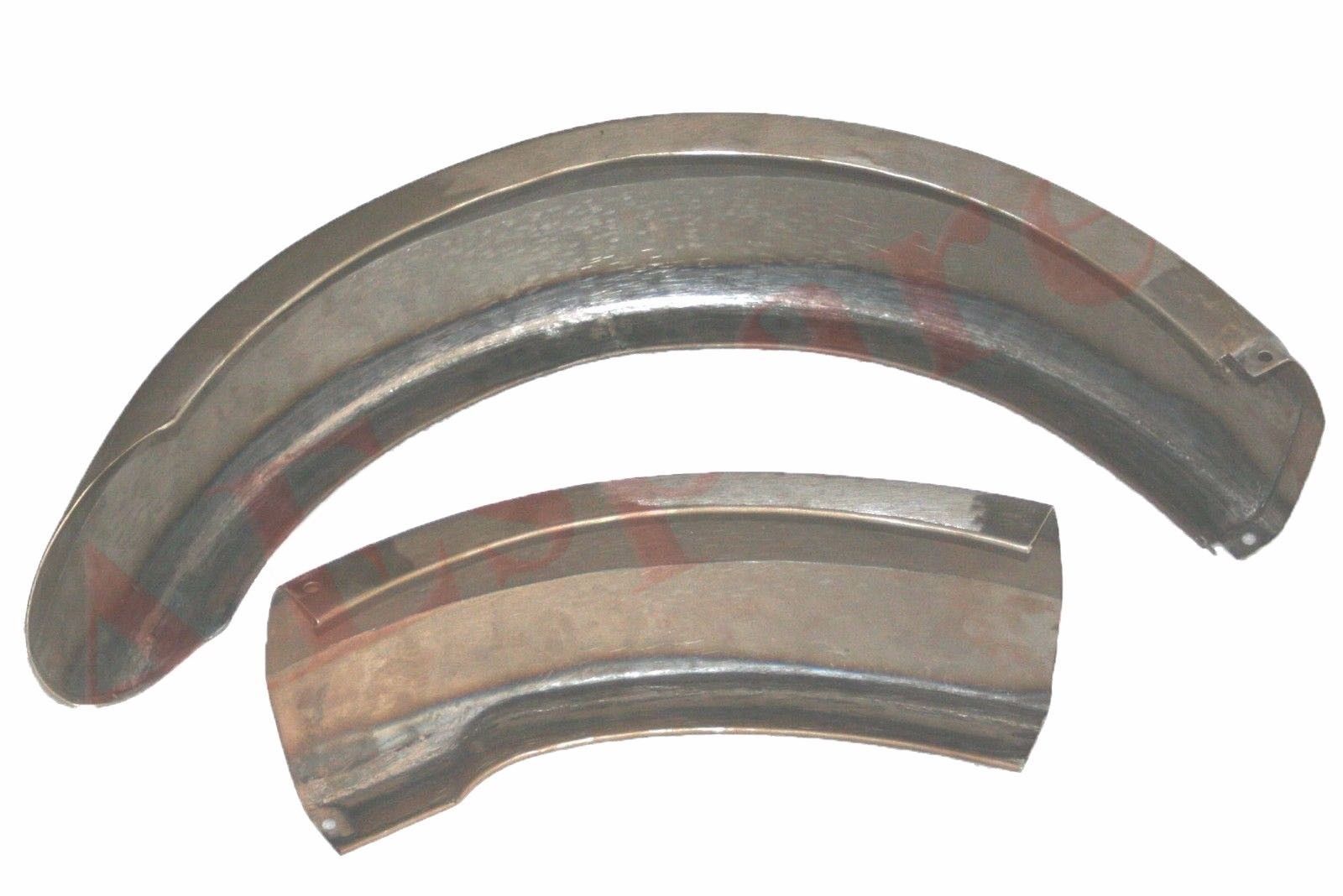 For Norton Dominator Model 7 Front & Rear Mudguard Fenders Raw Steel 1950 