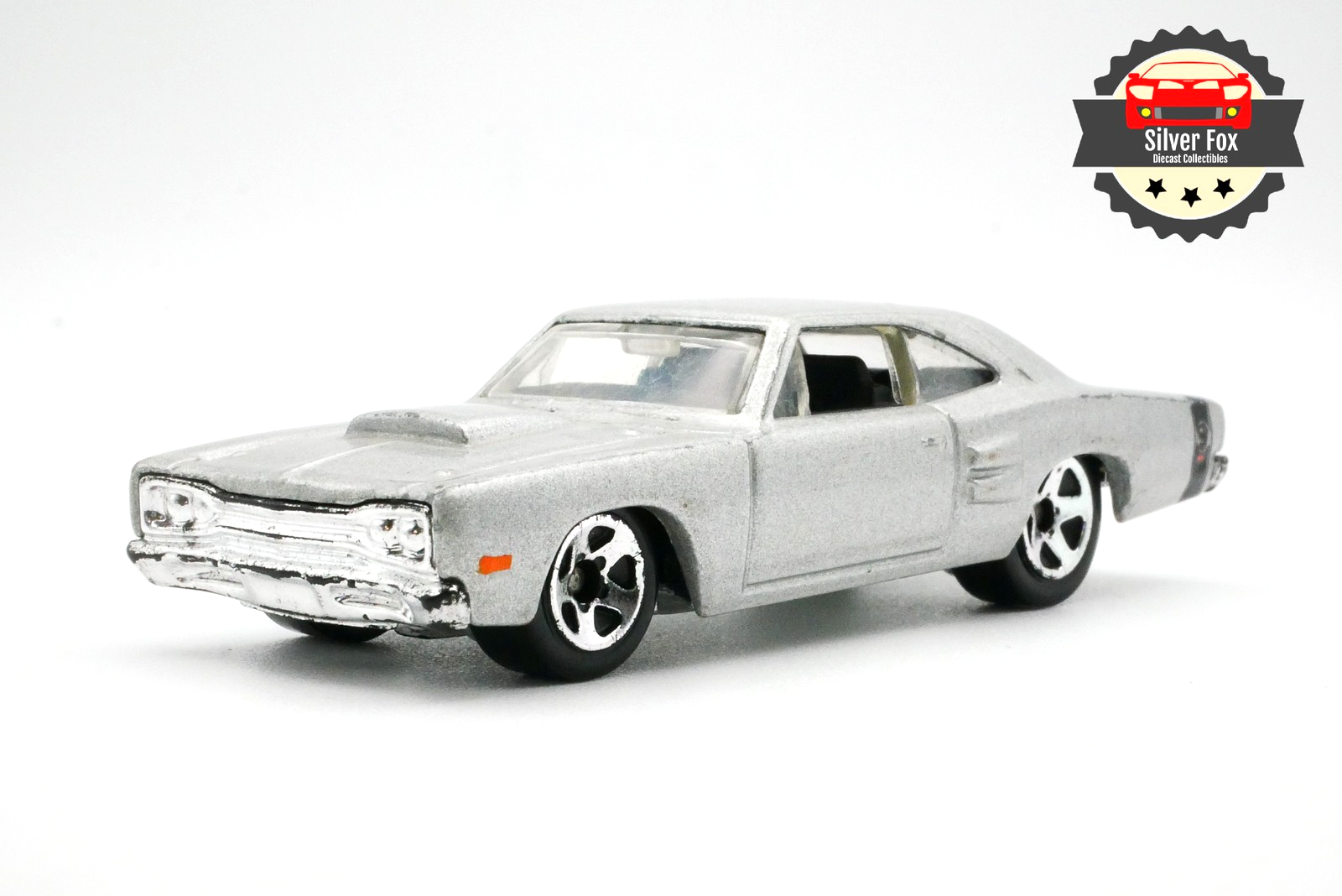 1969 DODGE CORONET METALLIC GRAY 1:64 SCALE DIECAST COLLECTOR MODEL CAR