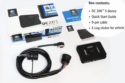 Rand McNally DC200S Electronic Logging Device (ELD) Compliance for TND 740
