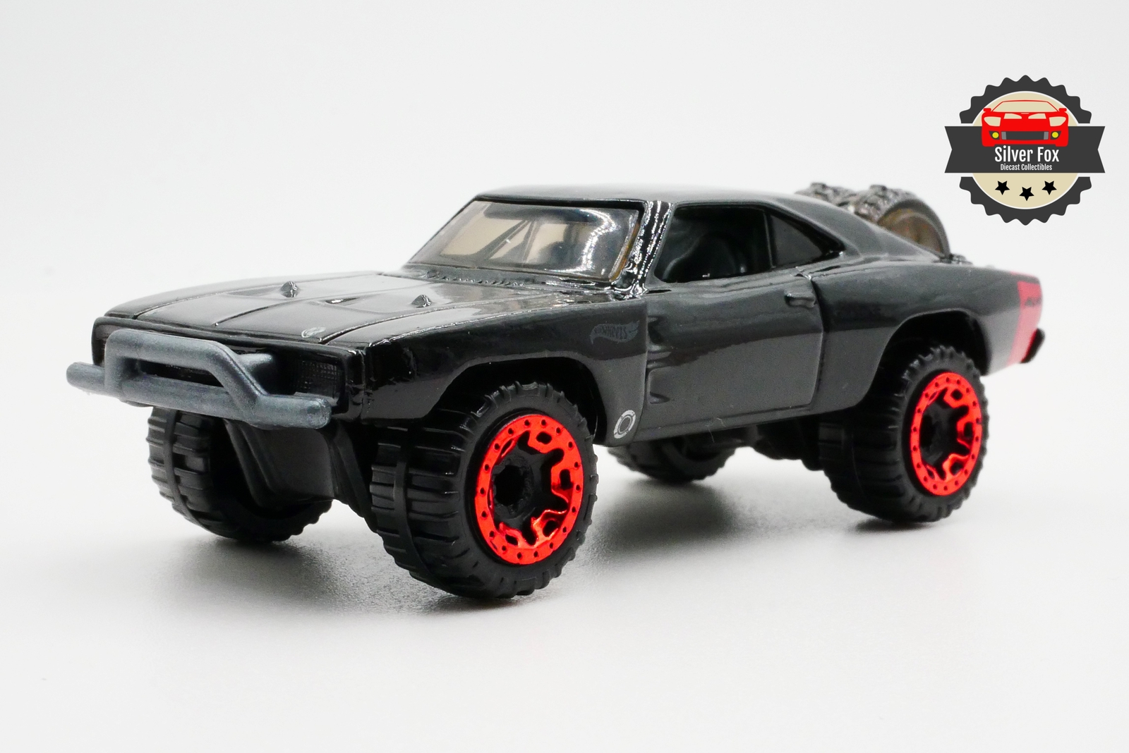 1970 DODGE CHARGER HEMI LIFTED BLACK 1:64 SCALE DIECAST COLLECTOR MODEL CAR