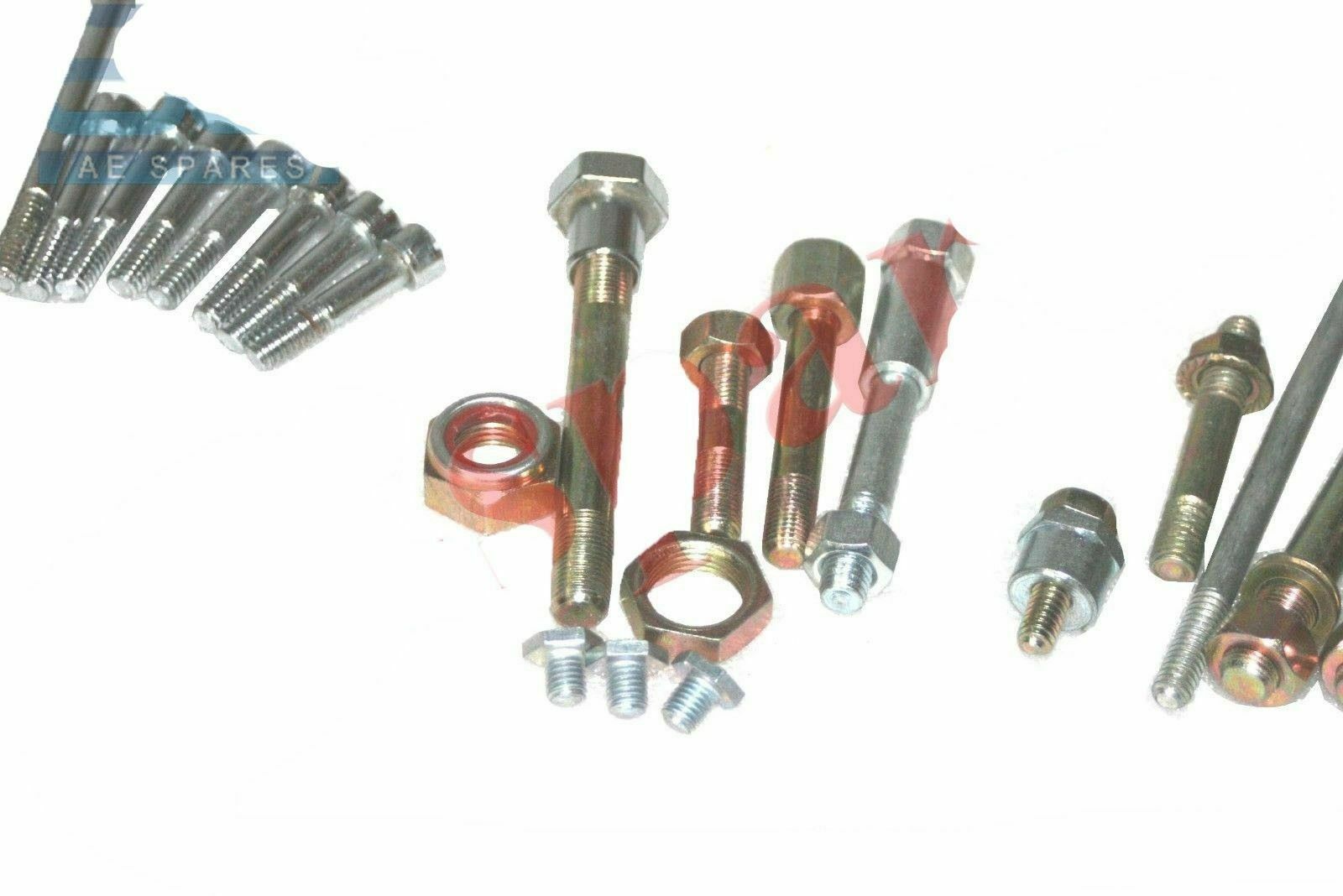 Fits Royal Enfield 350 Body Chassis Frame Fixing Stud Nut Bolt Kit 