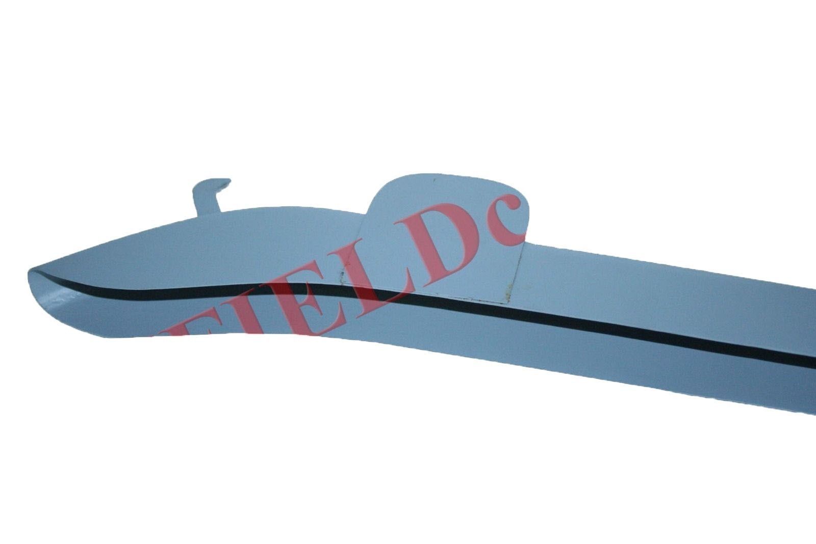 Chain Guard Cover Made of Raw Steel Fits Triumph Motorcycles  