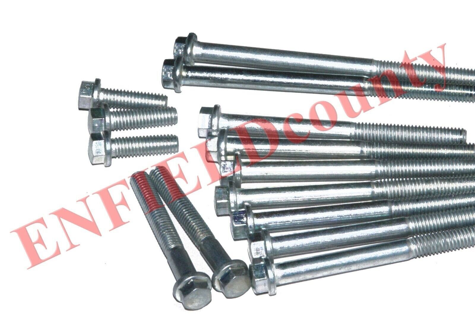 Fits Royal Enfield UCE Right Side Crankcase Cover Bolt Repair Kit  