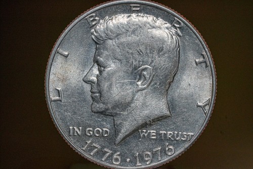 Bicentennial No Mint Mark 1776 1976 Kennedy Half Dollar Coin ~FREE ShippingFAST~