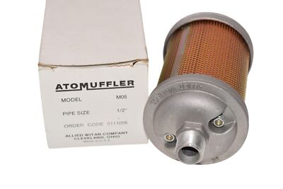 NEW Atomuffler M05 1/2'' Air Exhaust Muffler | eBay