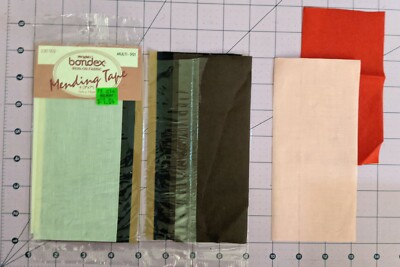 Vintage BONDEX 230 002 901BWRIGHTS IRON ON FABRIC 3X7 MULTI NEW & Opened Lot