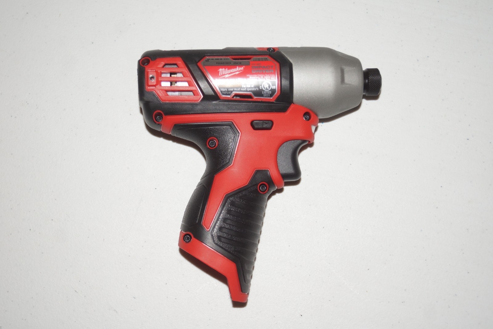 Milwaukee 2462-20 M12 Li-Ion 1/4 in. Hex Impact Driver (Bare tool) New NO65