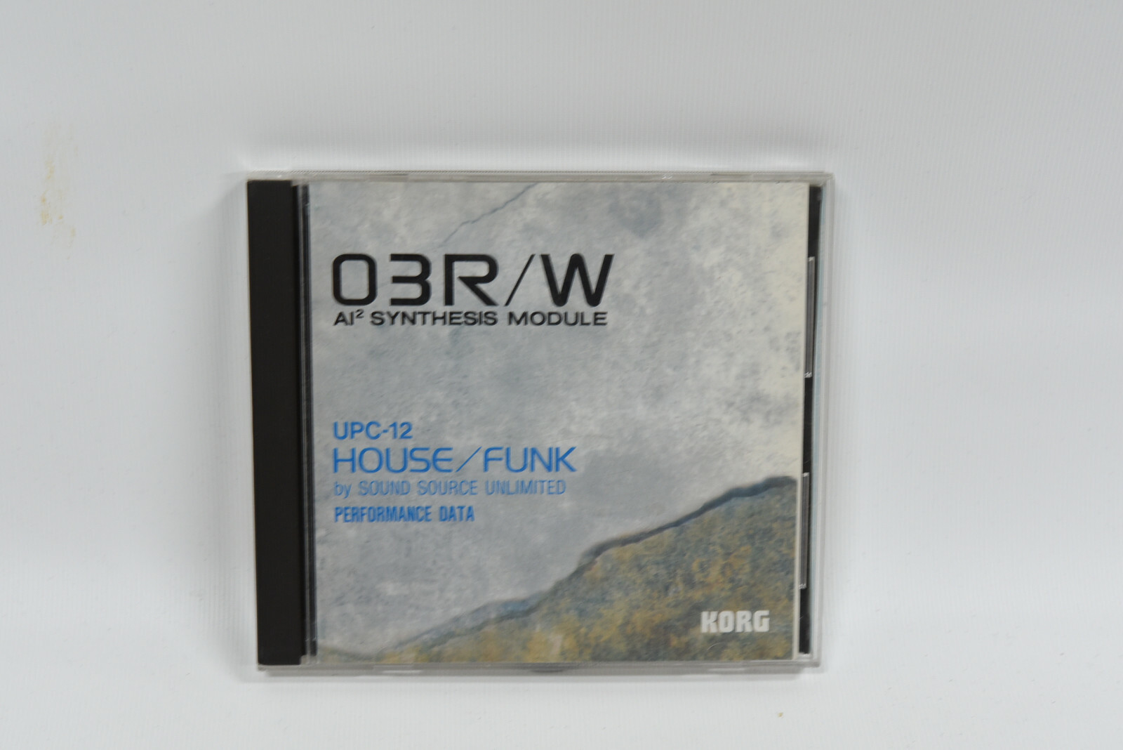 Korg 03R/W Performance Data UPC-12 House/Funk Synthesis