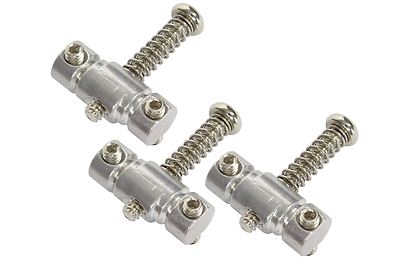 Compensated Telecaster Saddle - Aluminum - 5/16'' Offset barrel - Set of 3