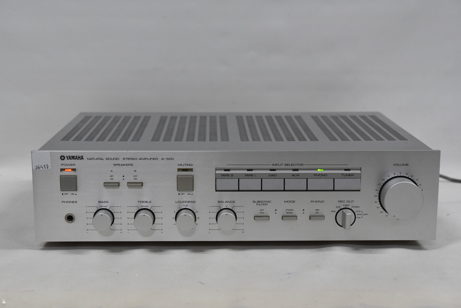 Yamaha A-500 Stereo Integrated Amplifier - 70 Watt RMS