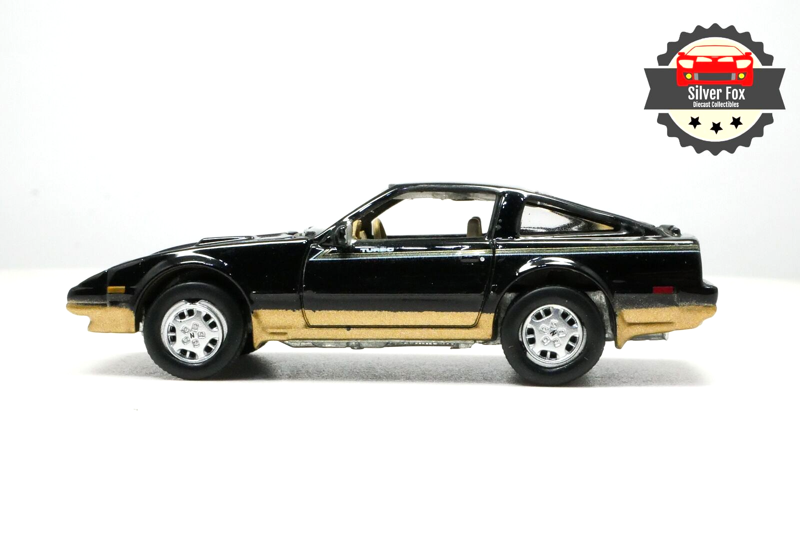 1985 NISSAN 300ZX TURBO BLACK 1:64 SCALE DIECAST COLLECTOR 1985 NISSAN 300ZX TURBO BLACK 1:64 SCALE DIECAST COLLECTOR