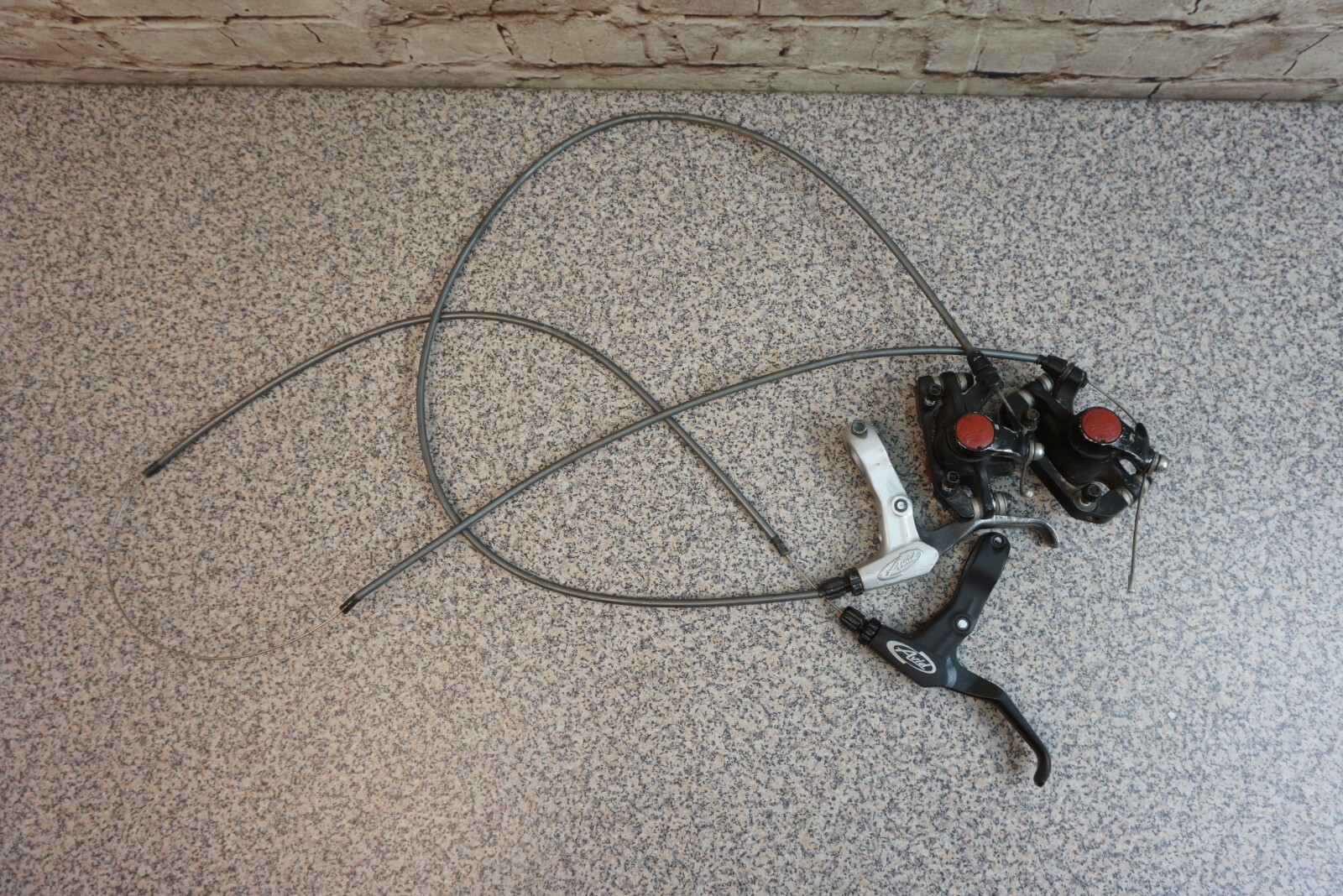 Avid BB5 Mechanical Disc Brake Calipers Disk Front & Rear w/ Levers Used
