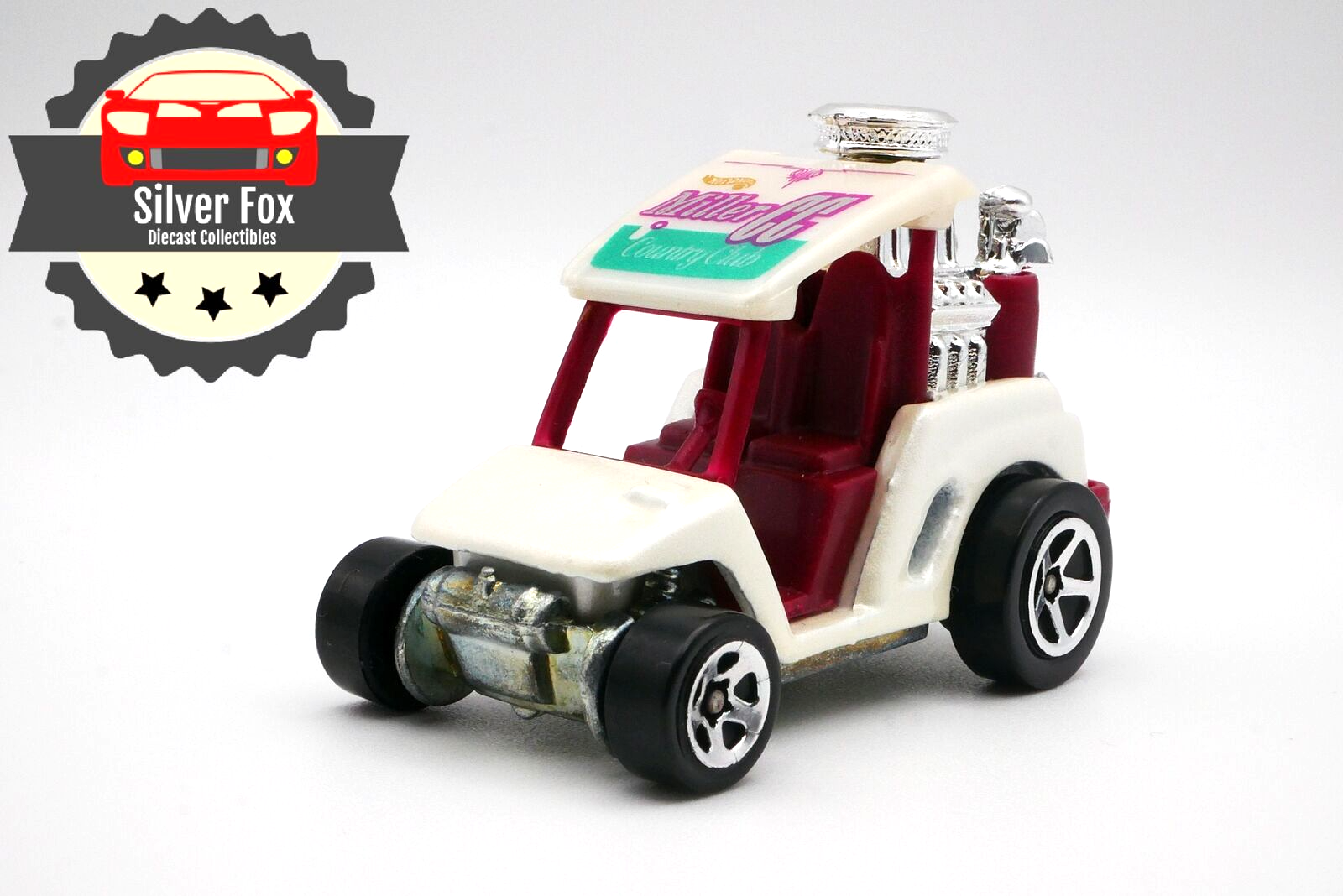 TEED OFF GOLF CAR MILLER COUNTRY CLUB T1:64 SCALE DIECAST COLLECTOR MODEL CAR