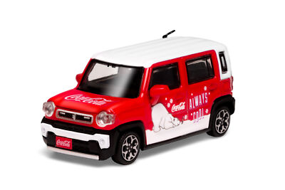 (In Stock)  BMC x TINY 1/64 Suzuki 2016 Hustler - COCA-COLA Model Car