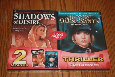 2 Movie DVD Pack Shadow of Desire / Midwest Obsession Direct