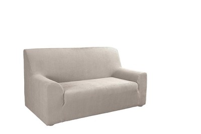 Tural Elastischer Sofabezug Valeta. Sofaueberwurf, Beige, 2 Sitzer (130-160cm)