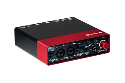 Steinberg UR22C RD 2IN/2OUT USB3.0 Type C Audio Interface, Fire
