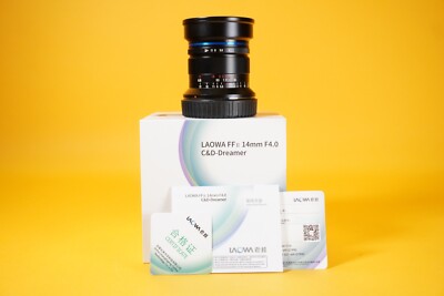 LAOWA 14mm f/4 FF RL Zero-D Canon RF