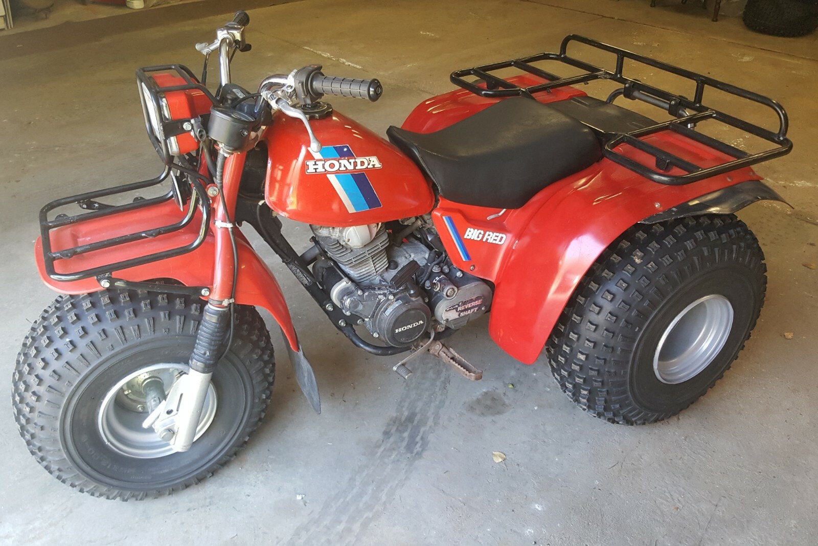 1984 Honda Atc 200es Big Red Three Wheeler Used Honda Atc200es for