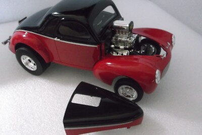 WILLYS 1941 VINTAGE HEMI GASSER TOM'S GARAGE ACME 1:18 GMP CAR DRAG NHRA RARE