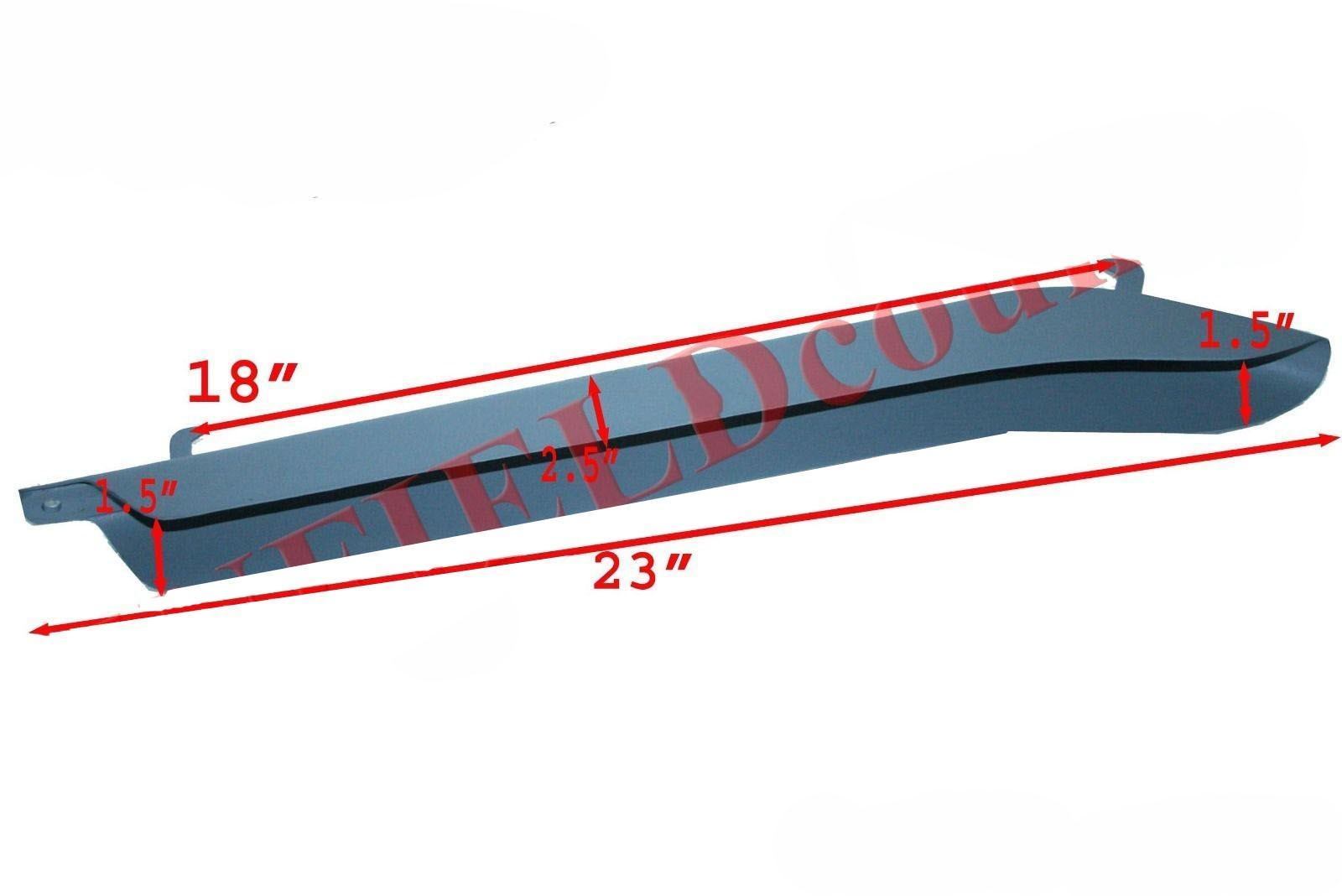 Chain Guard Cover Made of Raw Steel Fits Triumph Motorcycles  
