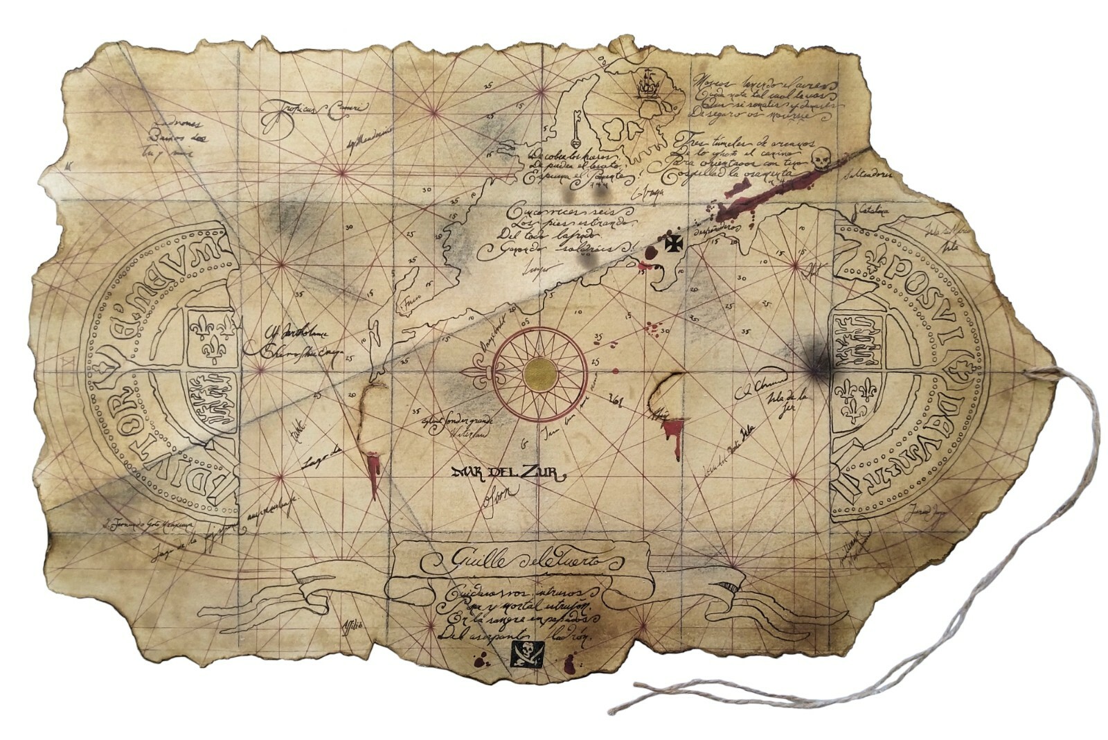 GOONIES 宝の地図 レプリカ グーニーズ MAP Amazon | The Goonies Treasure Map | 地図 | 文房具・オフィス用品